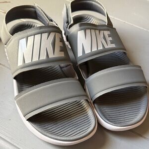 Nike Sandals in Gray and White